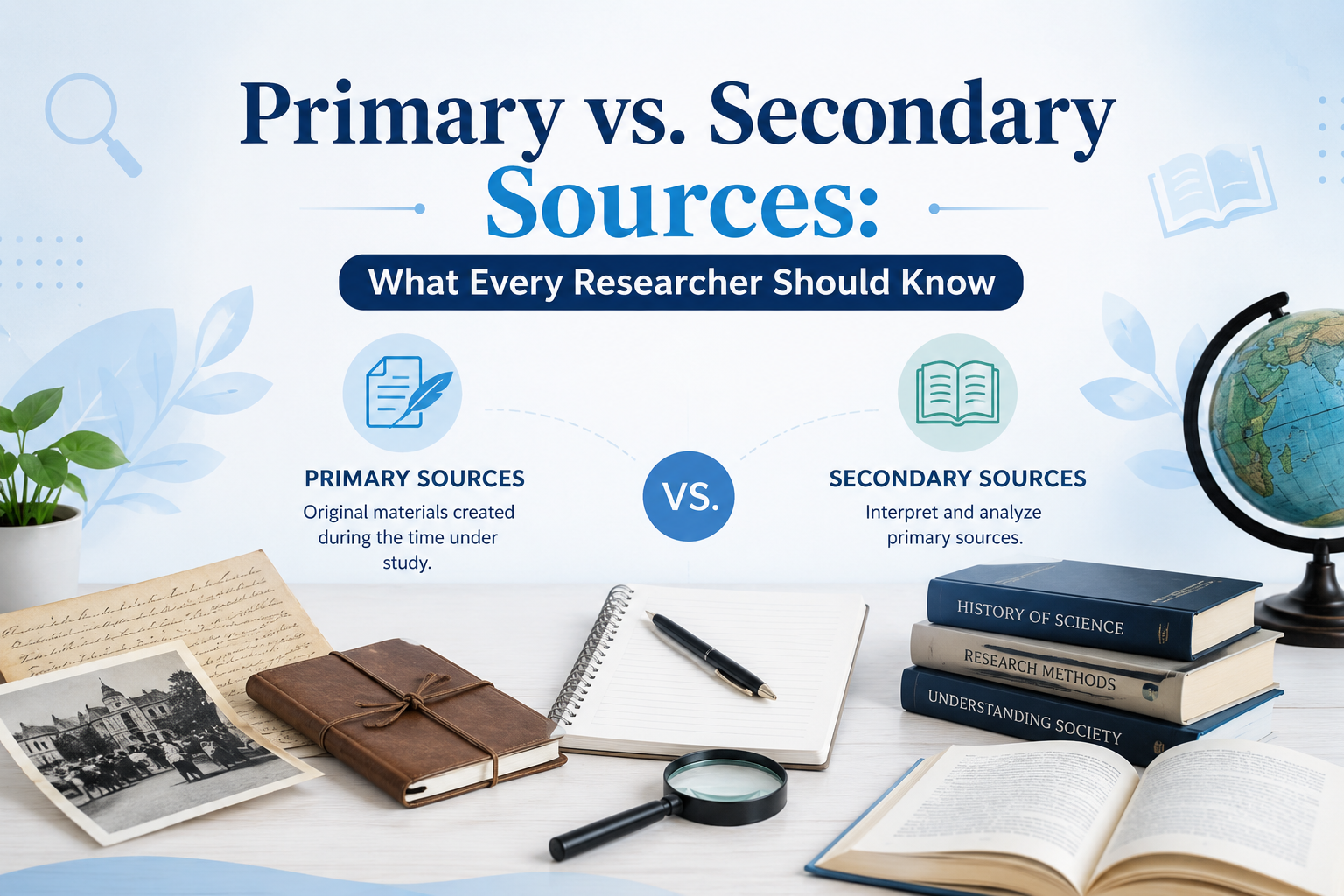 Primary vs. Secondary Sources: What Every Researcher Should Know