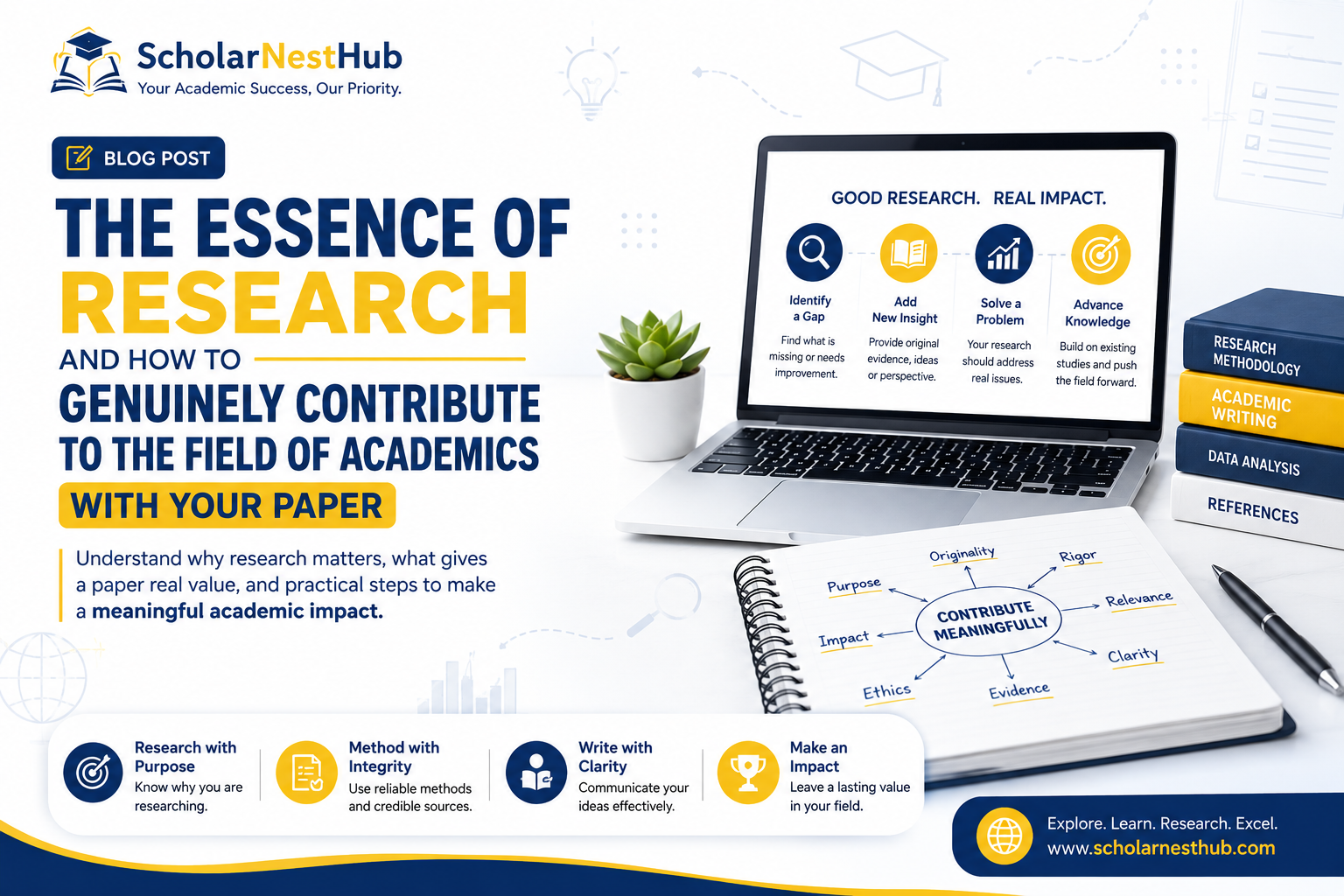 The Essence of Research and How to Genuinely Contribute to Academics With Your Paper